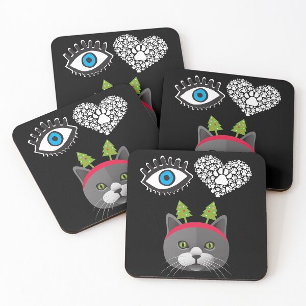 Item preview, I Love Christmas Cats - Ultimate Gift For Any Feline Lover designed and sold by Vibbin4Life33.
