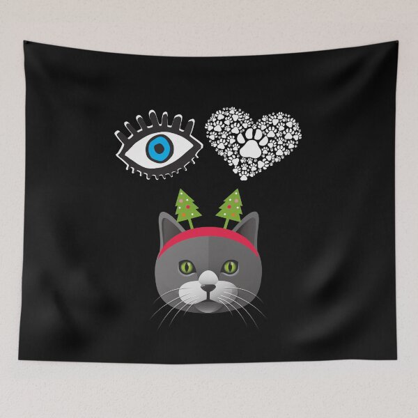 Item preview, I Love Christmas Cats - Ultimate Gift For Any Feline Lover designed and sold by Vibbin4Life33.