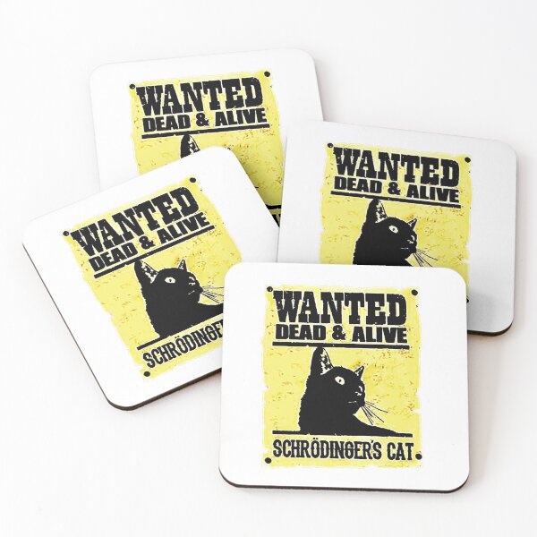 Item preview, Science Cat Wanted Dead And Alive Schrodinger's Cat Classic designed and sold by fivestd3.