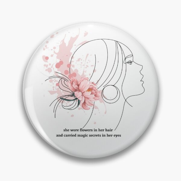 Item preview, Woman With Flowers On Her Hair designed and sold by BYNANA80.