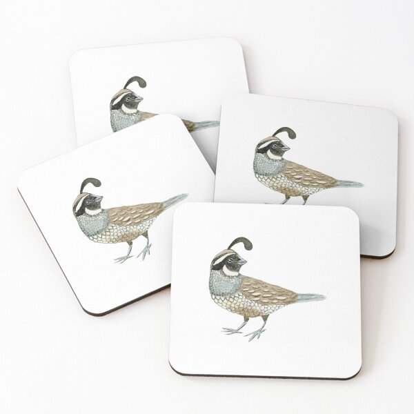 Item preview, Watercolor California Quail- Male designed and sold by paintedpansy.