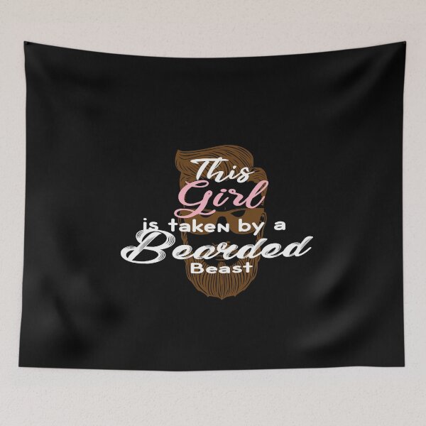 Item preview, Girlfriend gift, this girl is taken by a bearded beast designed and sold by dorento07.