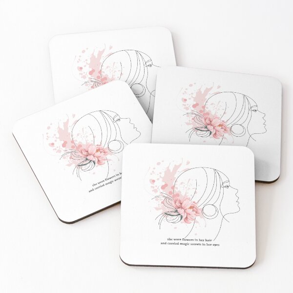 Item preview, Woman With Flowers On Her Hair designed and sold by BYNANA80.