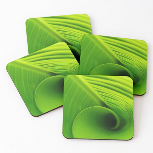 Item preview, Banana Green Leaves Spiral Texture designed and sold by Past-Midnight.