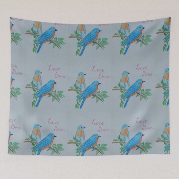 Item preview, LOVE BIRDS designed and sold by PINKI MEENA.