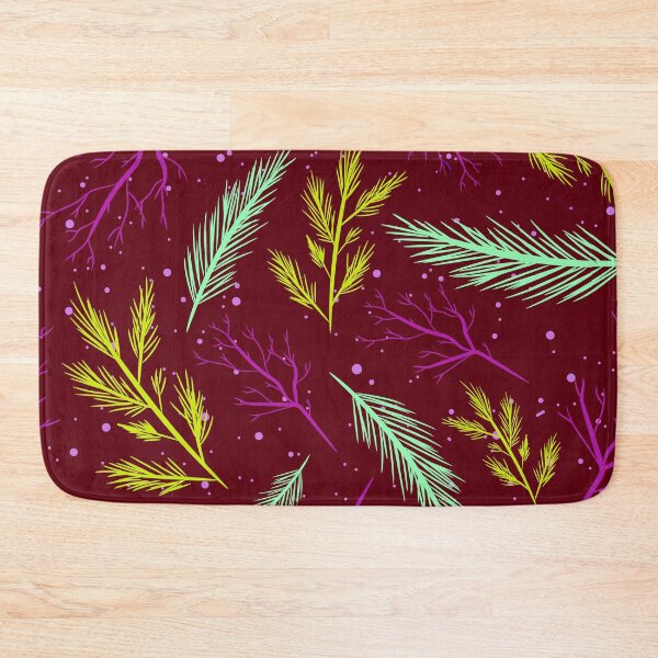 Item preview,  Trending red colorful christmas leaves and brances designed and sold by urban-color.