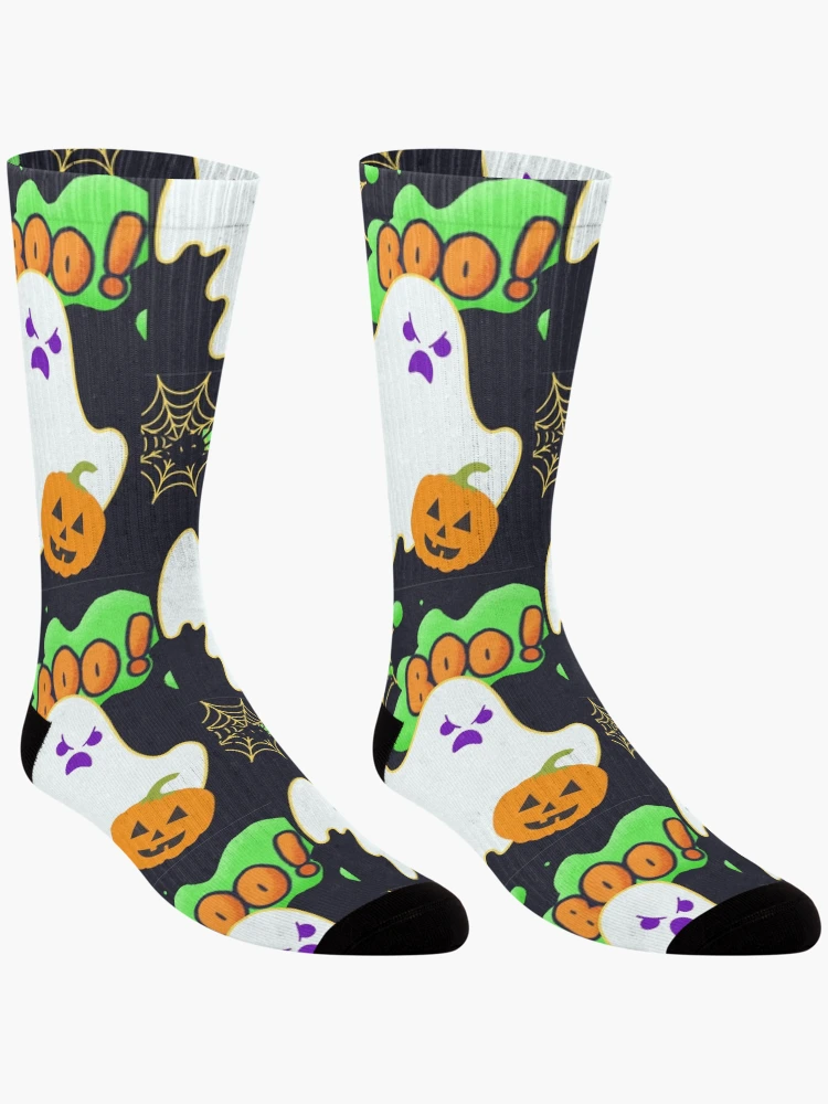 Thumbnail 3 of 5, Socks, Boo designed and sold by Rene-Martin.