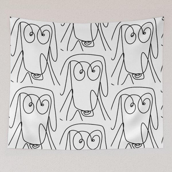 Item preview, Dog in line  designed and sold by tenkenryujin.