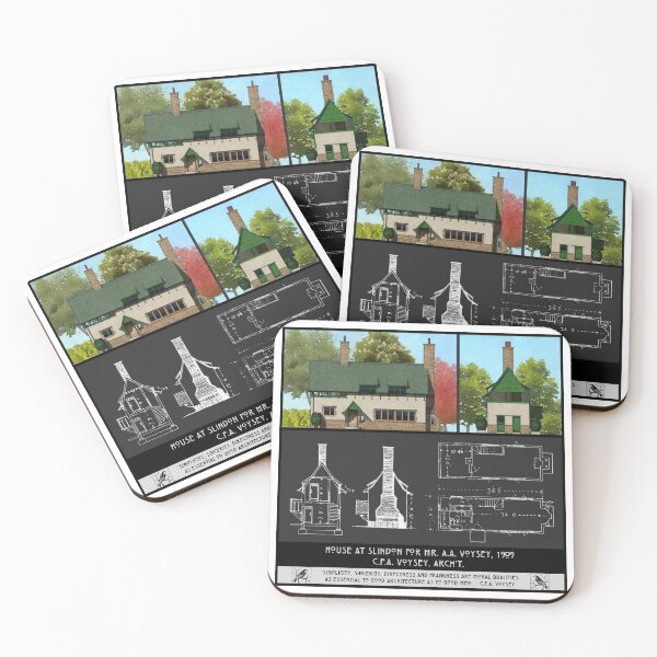 Item preview, House at Slindon [project] by CFA Voysey, 1909 designed and sold by MichaelEpp.