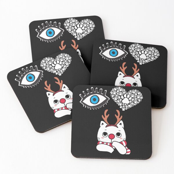 Item preview, I Love Reindeer Christmas Cats - Ultimate Gift For Any Feline Lover designed and sold by Vibbin4Life33.