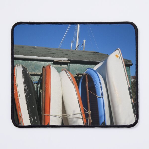 Item preview, Colourful boats in Aberdour Harbour designed and sold by S-and-W-4ever.