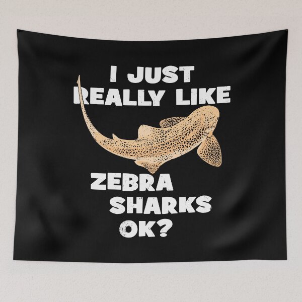 Item preview, Zebra shark designed and sold by NicGrayGraphic.