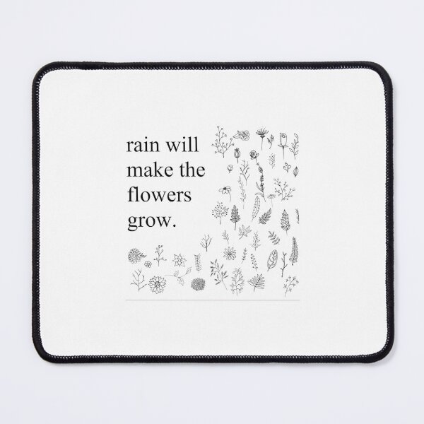 Item preview, Rain will make the flower grow  designed and sold by maaanuu.