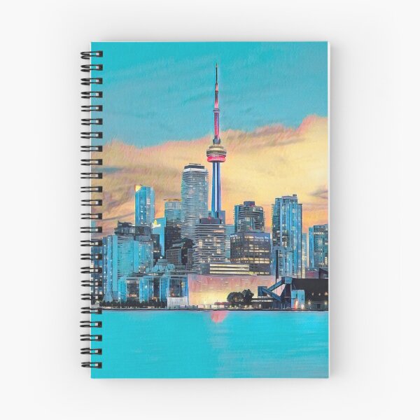 Artikelvorschau, Skyline von Toronto entworfen und verkauft von Sofia-Draws.