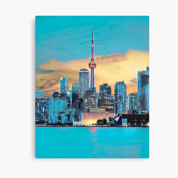 Toronto Skyline Canvas Prints for Sale | Redbubble