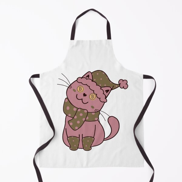 Item preview, BITCOIN CUTE CAT designed and sold by wildwhimsical.