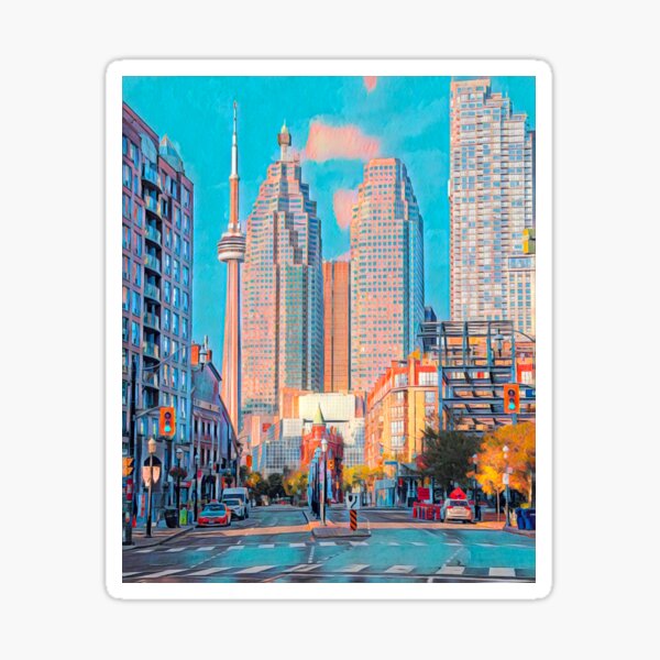 Item preview, Streets of Toronto designed and sold by Sofia-Draws.