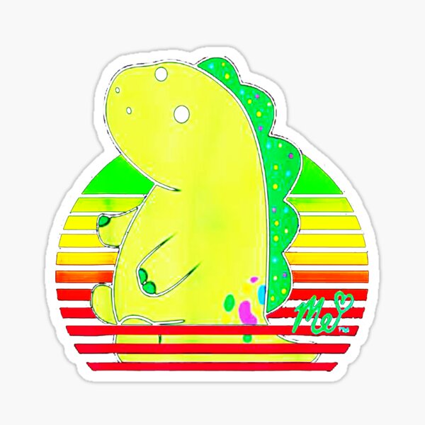 The Dinosaur Moriah Elizabeth Pickle Sticker