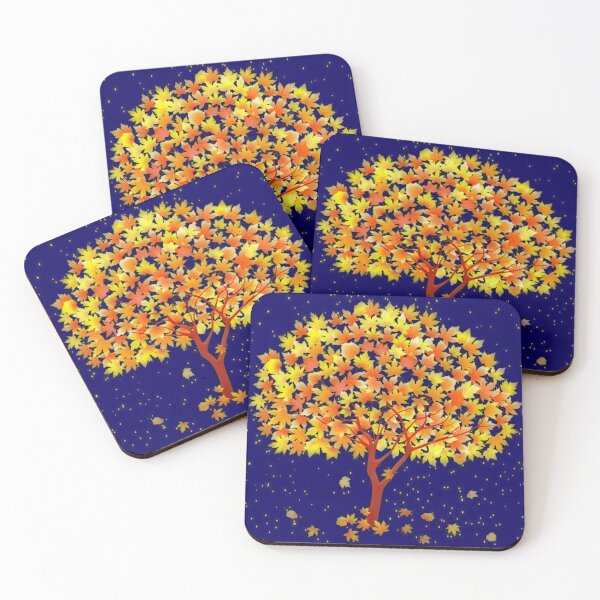 Item preview, Autumn Leaves Falling Pattern Design designed and sold by Zareen Sayyed.