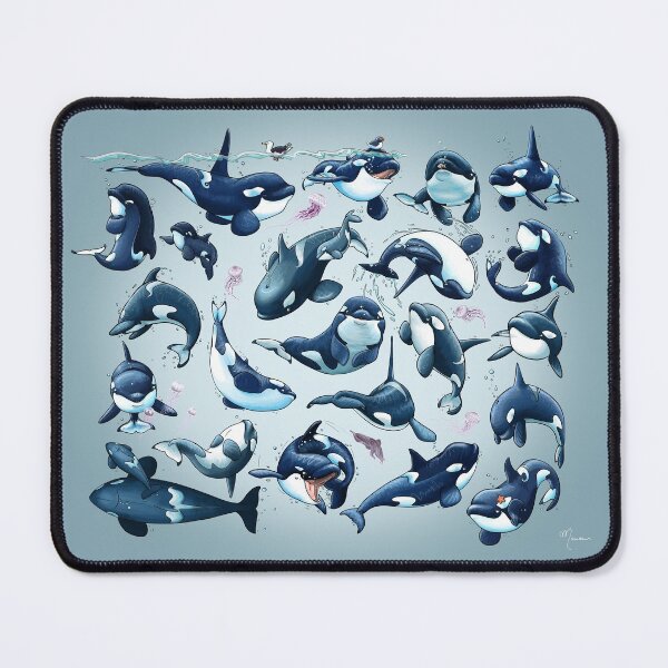 Item preview, The killer whale party - special neutral background designed and sold by Maudeux.