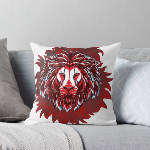 Item preview, The lion king of the jungle with a flaming head designed and sold by MiarCo.
