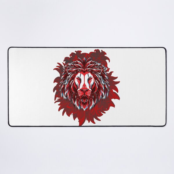 Item preview, The lion king of the jungle with a flaming head designed and sold by MiarCo.