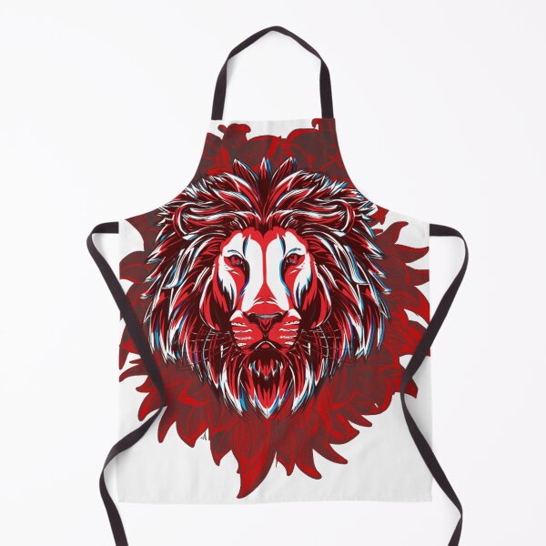 Item preview, The lion king of the jungle with a flaming head designed and sold by MiarCo.