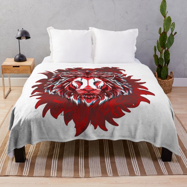 Item preview, The lion king of the jungle with a flaming head designed and sold by MiarCo.