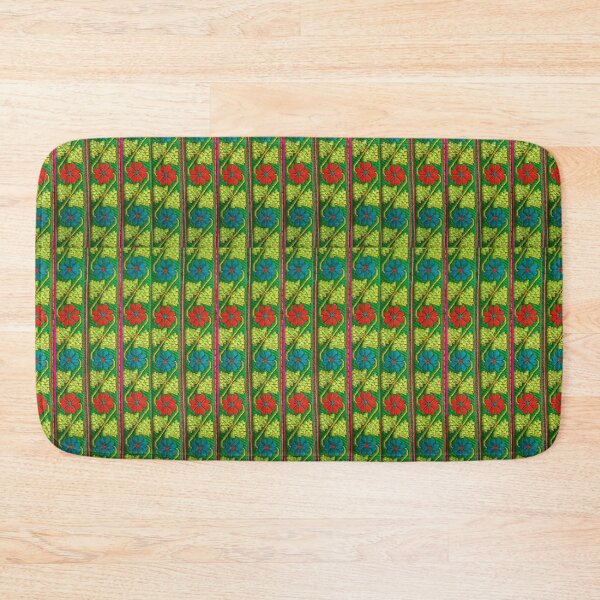 Item preview, Cottagecore Crochet Needle Stitch Floral Pattern Textile designed and sold by SeaNympth.