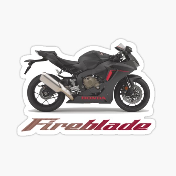 250RR CBR fireblade Motorcycle decals graphics Red white and black x 2 pieces 
