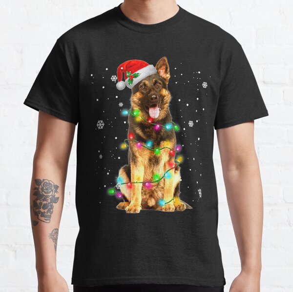 german shepherd christmas sweater for dog