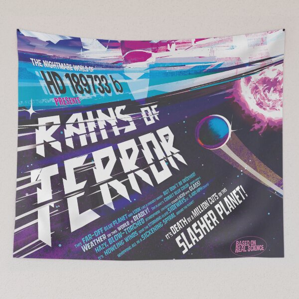 Item preview, NASA's Galaxy of Horrors Presents: Rains of Terror (8K Resolution) designed and sold by bobbooo.