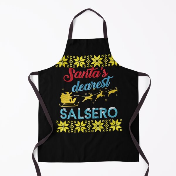 Item preview, Santa's dearest Salsero - Ugly Salsa and Christmas designed and sold by Dubbra.