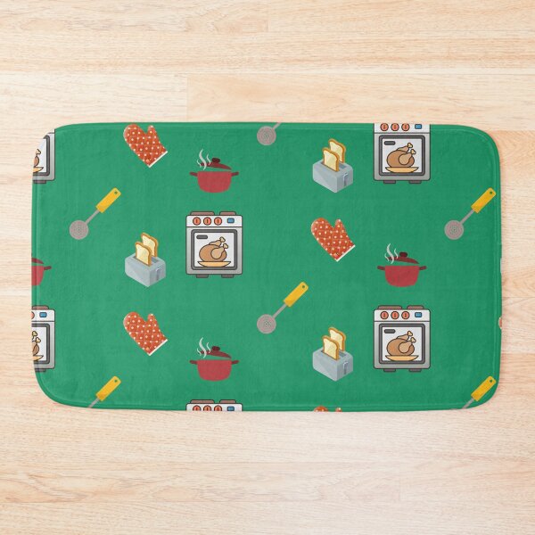 Item preview, Kitchen Cooking Items Pack In Green designed and sold by LuckyKermit.