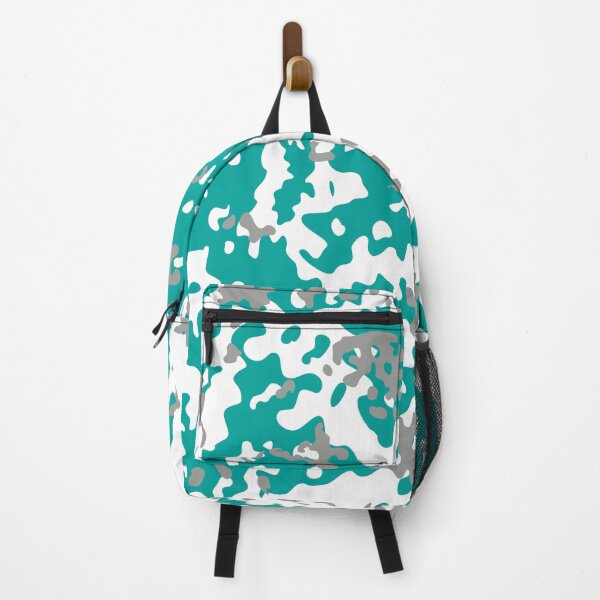 Item preview, Winter Camouflage White Grey Teal Camo Glacier Pattern designed and sold by Cyberty.
