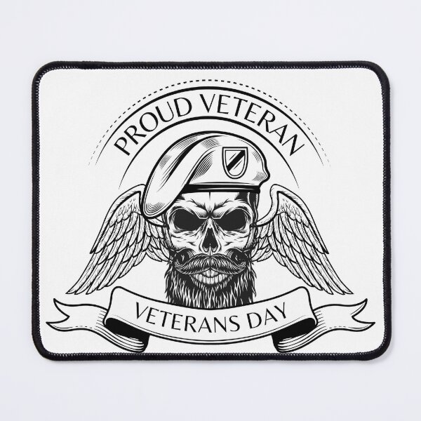 Item preview, Veterans Day Proud Veteran US Army Armed Forces Combat Militairy Soldiers American designed and sold by Web CreationsNL.