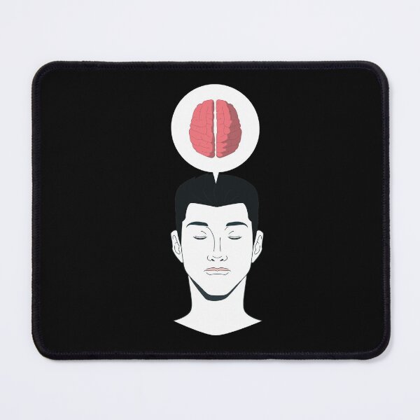 Item preview, man with brain designed and sold by zarinestore.