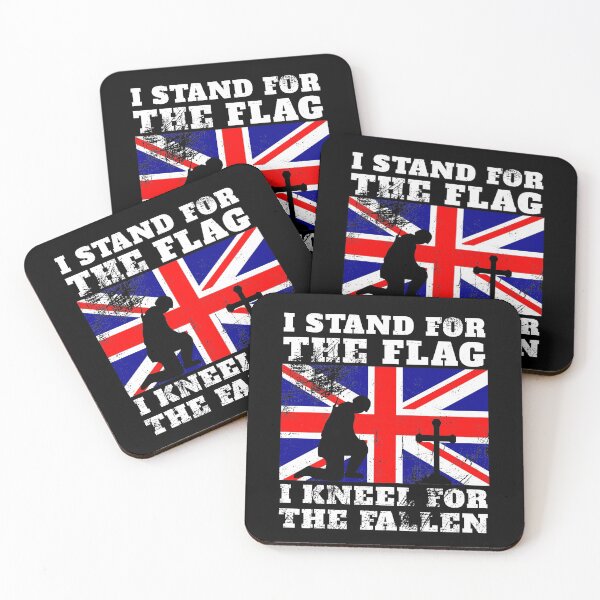 Item preview, I Stand for The Flag, I Kneel for The Fallen United Kingdom designed and sold by coatstar.
