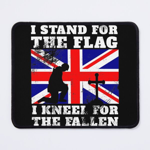 Item preview, I Stand for The Flag, I Kneel for The Fallen United Kingdom designed and sold by coatstar.