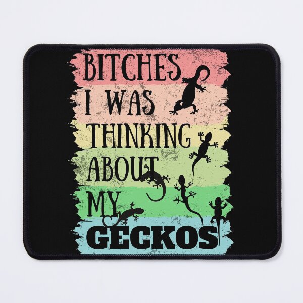 Item preview, Funny gecko thinking about quote reptile lover B day gift designed and sold by OleeVO.