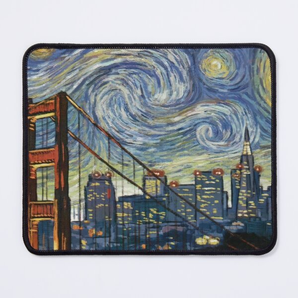 Item preview, San Francisco Skyline designed and sold by Sofia-Draws.