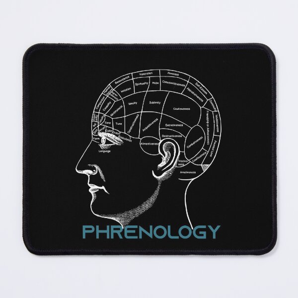 Item preview, Phrenology Head Chart- Study of the Skull designed and sold by ColorfulMystic.