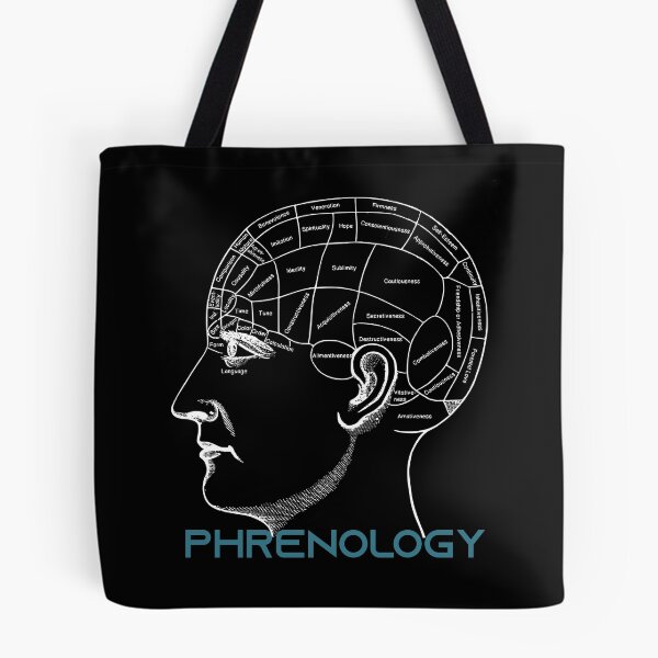 Item preview, Phrenology Head Chart- Study of the Skull designed and sold by ColorfulMystic.