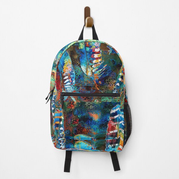 Item preview, Falling Feathers - Native American Colorful Art designed and sold by Sharon Cummings Art.