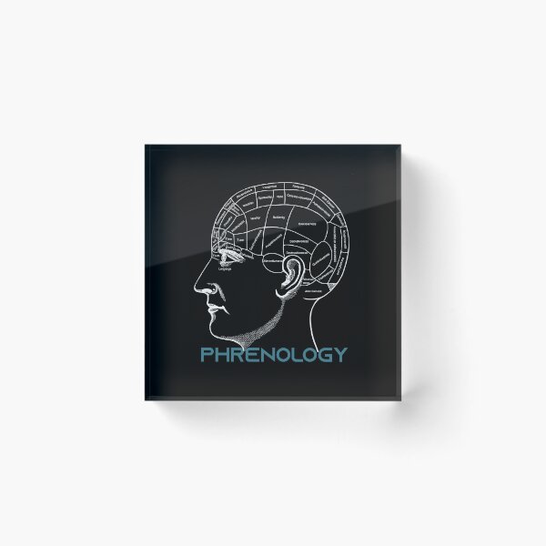 Item preview, Phrenology Head Chart- Study of the Skull designed and sold by ColorfulMystic.
