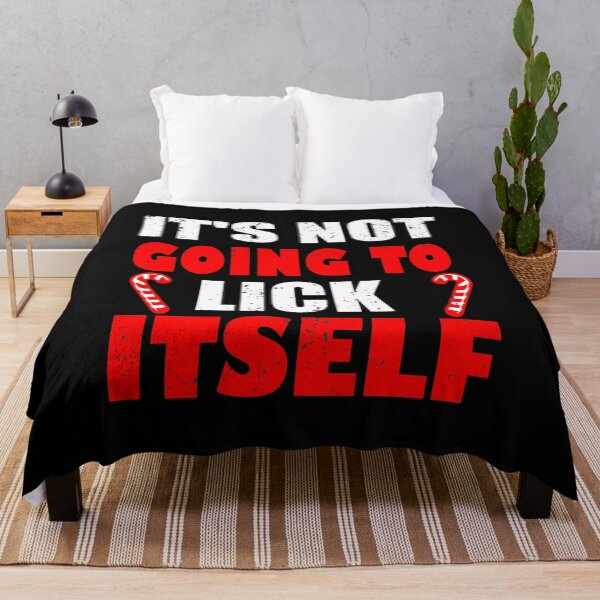 Item preview, It's Not Going To Lick Itself | Funny Xmas Adult Humor Gift designed and sold by ilias13.