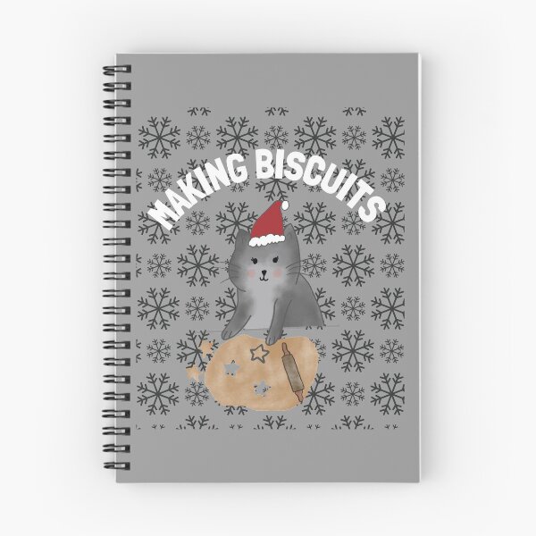 Item preview, Cat making biscuits FUNNY CHRISTMAS T-SHIRT  designed and sold by Sarah-Wilde.