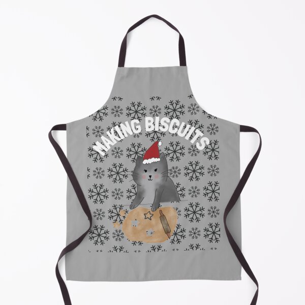 Item preview, Cat making biscuits FUNNY CHRISTMAS T-SHIRT designed and sold by Sarah-Wilde.