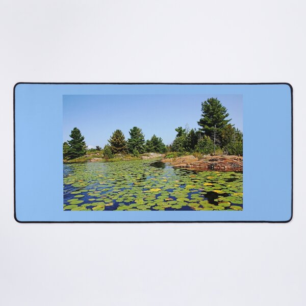 Item preview, Lily Pads In The Shallows French River Delta designed and sold by Debbie Oppermann.