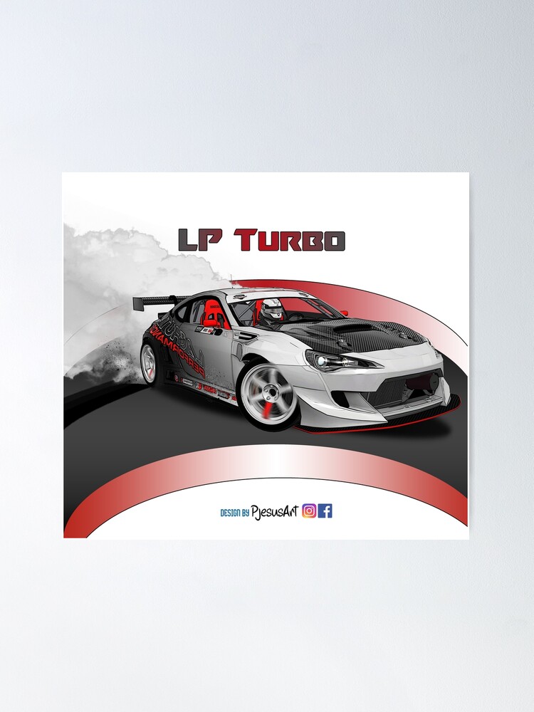 LP Turbo Poster for Sale by pjesusartrb